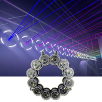 Láser de Discoteca, Efecto Mágico, 3w, Precio de Fábrica, Escáner de 25kpps, Control DMX, Luz Láser