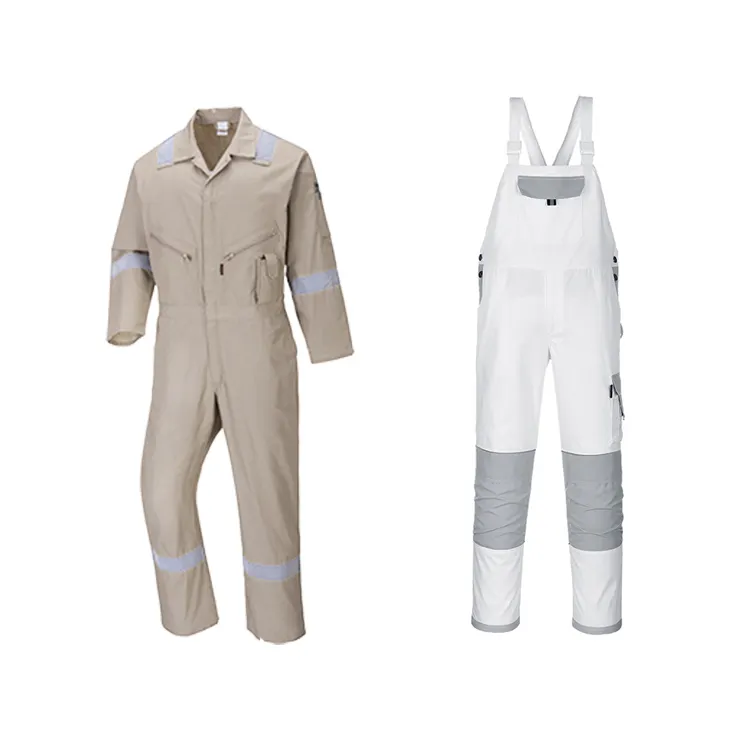 Bretelles d'uniformes de travail pour hommes, vêtements de travail pour mécaniciens, salopette avec bretelles pour adultes