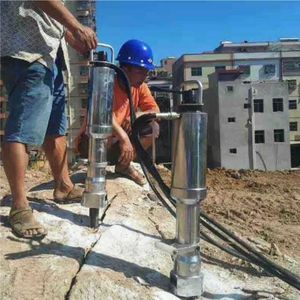 Disjoncteur de fractionnement de roche électrique Machine de séparateur de pierre hydraulique V-46 de vente chaude - Product Image 4