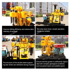 Plataforma de Perforación Hidráulica Completa HW200 para Perforación de Pozos de Agua y Geotécnica a 200 m de Profundidad - Product Image 4