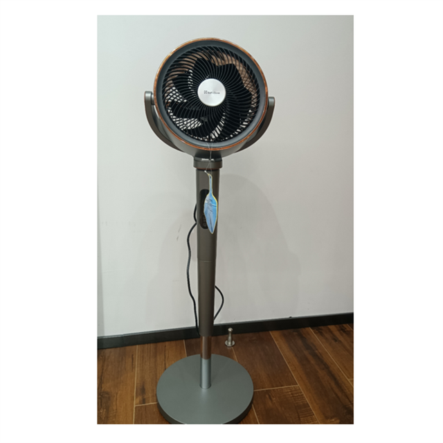 Factory Direct Portable Electric Fan New Arrivals 3D Oscillation Dual-Function Smart Fan With Ambient Lighting Stand Fan