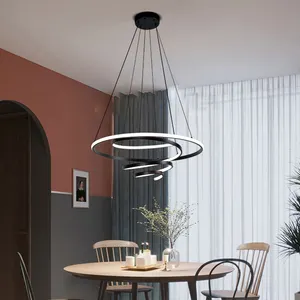 Современный стиль внутреннее украшение столовая спальня гостиная светодиодный подвесной светильник