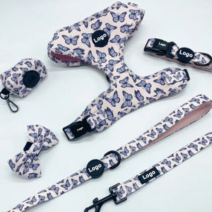 Set Harnesses, Tali, dan Kalung Anjing Berkualitas Tinggi, Lembut, Anti Tarik, Dapat Disesuaikan, dengan Tempat Kantong Kotoran, Grosir dan Dapat Dikustomisasi - Product Image 4