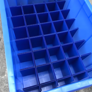 Glasflaschen becher Strumpf Aufbewahrung koffer Anti statische elektronische Geräte mit Messer karten teiler Umsatz PP Wellpappe Poly Box - Product Image 1