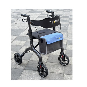 Premium Carbon Fiber <b>Walking</b> Aid - Only 6kg | Height Adjustable, Foldable Design | Exclusive OEM Available - Product Image 1