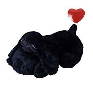 Peluche pour chiot la plus vendue avec fonction <span class=keywords><strong>battement</strong></span> <span class=keywords><strong>de</strong></span> cœur et coussin chauffant pour aider à soulager la dépression et l'anxiété des animaux <span class=keywords><strong>de</strong></span> compagnie - Product Image 4