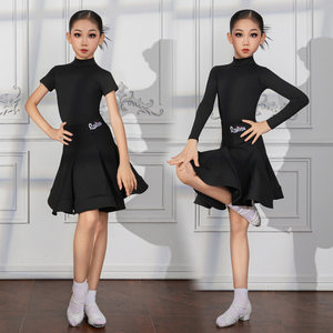 Costumes de <span class=keywords><strong>danse</strong></span> latine pour enfants, tenues de compétition professionnelles, costumes pour examens d'art de niveau avancé, tenues de performance - Product Image 6