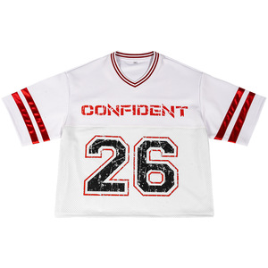 T-shirt en jersey à manches courtes pour homme <span class=keywords><strong>EtaI</strong></span>, imprimé lettres vintage, maille respirante de haute qualité, coupe ample, tendance, marque - Product Image 1