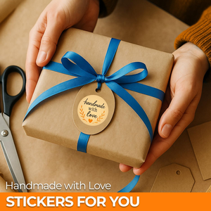 Etiquetas Adhesivas Personalizadas de Amor 1x1, Paquete de 500, Fáciles de Despegar y Pegar, PVC Autoadhesivo, Impresión UV, Resistentes al Agua, Regalos Promocionales - Product Image 2