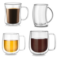 Diseño Moderno Ondulado, Recipiente Térmico Aislado de 250 ml, Resistente al Calor, Libre de BPA, Apto para Lavavajillas, Portátil, de Doble Pared, con Tapa de Empuje y Extracción