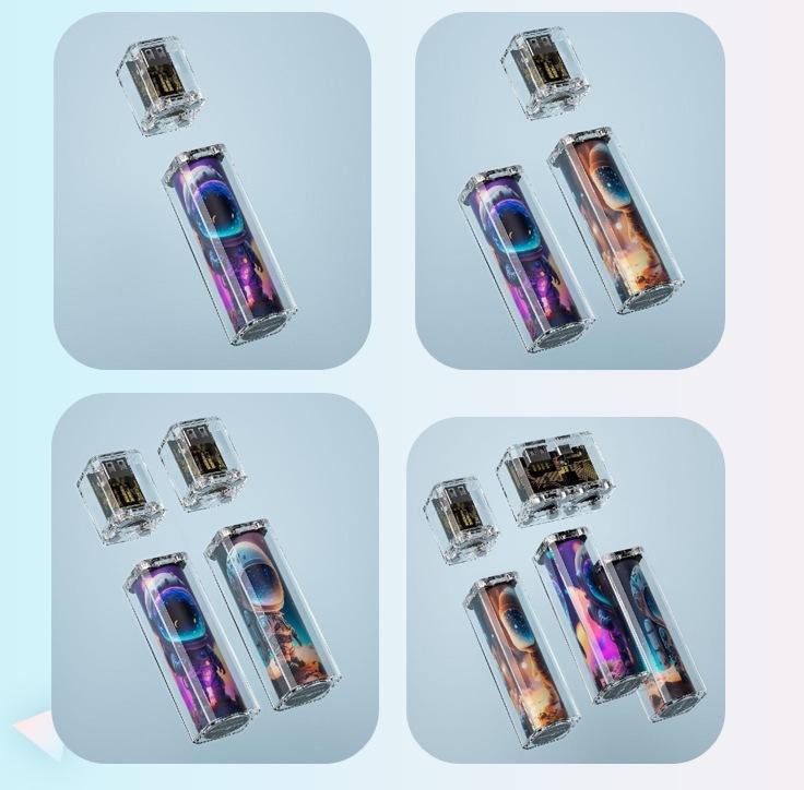 Astronauta transparente