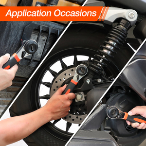 6-22Mm Có Thể Điều Chỉnh Ratchet Cờ Lê Cho Ống Nước Xe Đạp Nhà Sửa Chữa Tay Công Cụ Không Trượt Xử Lý - Product Image 6