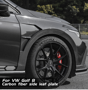 Sợi Carbon chắn bùn phía trước cho Volkswagen Golf 8 MK8 <span class=keywords><strong>GTI</strong></span> sợi carbon xe phía trước Chắn Bùn - Product Image 6