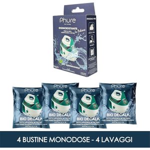 Polvo descalcificador biodegradable Phure Bio de marca privada OEM de 30g para planchas y limpiadores a vapor - Product Image 3