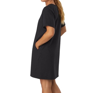 Vestido Camiseta de Verano para Mujer, 100% Algodón, Personalizado - Product Image 2