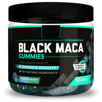 Suplementos energéticos potentes para hombres Gomitas de raíz de Maca vegana orgánica Suplemento energético Gomitas de Maca