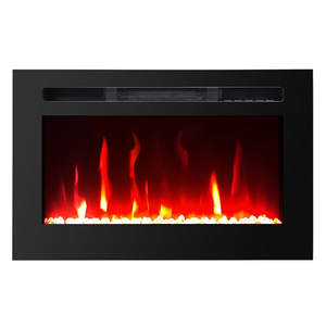 Caminetto Elettrico Decorativo Piccolo da 26''28'' con Logo Personalizzato, Fiamma LED a 3 Colori Dimmerabile per Camper - Product Image 3