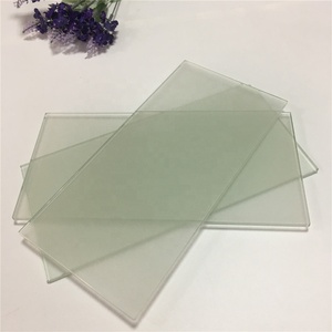 Usine de verre personnalisée Portes de douche intérieures en verre trempé gravé à l'acide de haute qualité avec certification EN12150 - Product Image 6