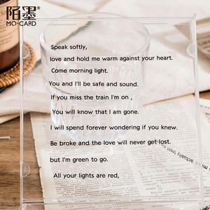 40 Pièces Série Life Excerpt Matériel Littéraire Autocollant Décoratif Texte Journaux Scrapbooking Autocollants DIY Arts and Crafts - Product Image 5