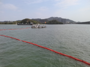 Cao cấp heavy duty PVC nổi dầu ngăn chặn hệ thống cho <span class=keywords><strong>Marine</strong></span> tràn phản ứng khẩn cấp PVC rắn Float bùng nổ - Product Image 6