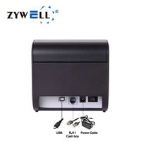 ZYWELL 58mm Impresora térmica de recibos Impresora Trmica Usb Bluetooth/Wifi Pos Impresora de recibos