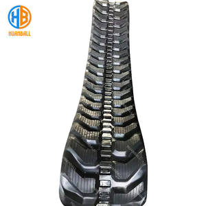 รางยางขุด350X52.5X86สำหรับชิ้นส่วนเครื่องขุด Tb135 Takuchi - Product Image 1