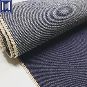 33Oz Siêu Nặng Nhật Bản Nguyên Liệu Denim Vải Tùy Chỉnh Indigo Warp Sẽ Phai Dệt Kỹ Thuật Cổ Điển Thẳng Cắt Jeans Twill Mô Hình - Product Image 5
