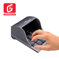 Clavier numérique anti-espionnage pour banque, clavier numérique USB en métal, clavier numérique de bureau en métal, DS-2029