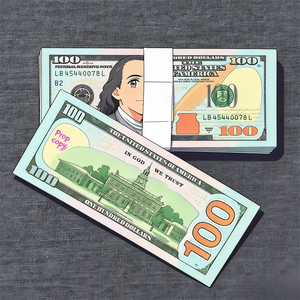 200 billetes de 20, 50 y <span class=keywords><strong>100</strong></span> <span class=keywords><strong>USD</strong></span> de la mejor calidad con efecto de película para decoración de fiestas de graduación, 78*33mm, tamaño 50% - Product Image 5