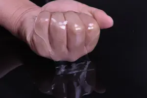 Ruban adhésif en gel de silicone lavable et réutilisable sans trace