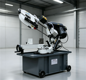 Machine à scier à ruban semi-automatique multifonctionnelle pour la découpe des métaux - Product Image 1