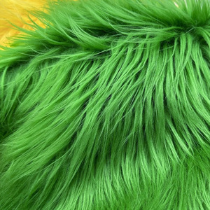 Bán buôn dài đống Faux Fur vải 11cm tổng hợp dài đống lông cho trang phục trình diễn thời trang cosplay đồ chơi thủ công Áo khoác trang trí nội thất - Product Image 2