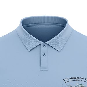 Sublimación personalizada para hombre, camisetas de polo, de manga corta camiseta de poliéster tejida para Polo para hombre, patrón de impresión de suministro ODM - Product Image 5