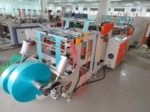 Hai dòng 8-gấp coreless cuộn nhựa Túi Rác Máy làm - Product Image 4