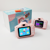 Kamera Video Digital Mini Anak-anak 1080P Layar HD 2.4 Inci Camcorder Mainan Kecil Mikro Kamera Fotografi Hadiah Ulang Tahun Anak