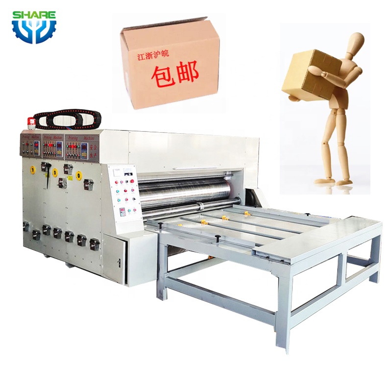 Высокая скорость картонная коробка печати долбежные высечки машины