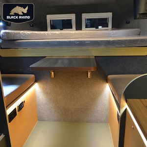 Campeur en aluminium démontable Popup Truck Camper Shell 4x4 Rv Pick Up Slide On Ute Camper Flatbed Truck Campers - Product Image 6