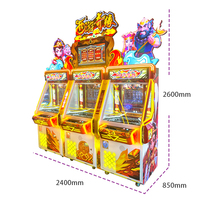 Kising OEM/ODM – Jeux vidéo de divertissement pour 3 joueurs, machines de jeu pour enfants et machines de loterie à prix à gagner