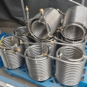 Permutador de calor titânio espiral Gr2 16mm OD anti-entupimento para refrigeração marinha e equipamentos de recuperação de calor - Product Image 6