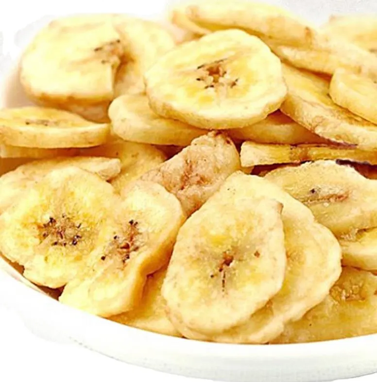 סין מתוק טעם ללא תוספים טבעי מיובש בננה חתכים פרוסות עבור חטיפים