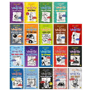 Colección de Libros de Tapa Dura de Jeff Kinney, Diario de un Niño Normal, ABC 1-19, Libros de Cuentos <span class=keywords><strong>para</strong></span> Bebés y Niños Pequeños - Product Image 3