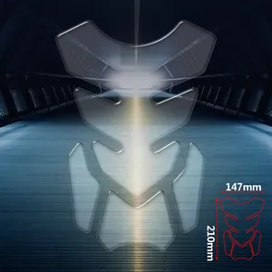 Protector Transparente Universal para Tanque de Motocicleta, Adhesivos para Kawasaki, Honda, <span class=keywords><strong>Yamaha</strong></span>, Suzuki, Aprilia, Benelli - Product Image 4