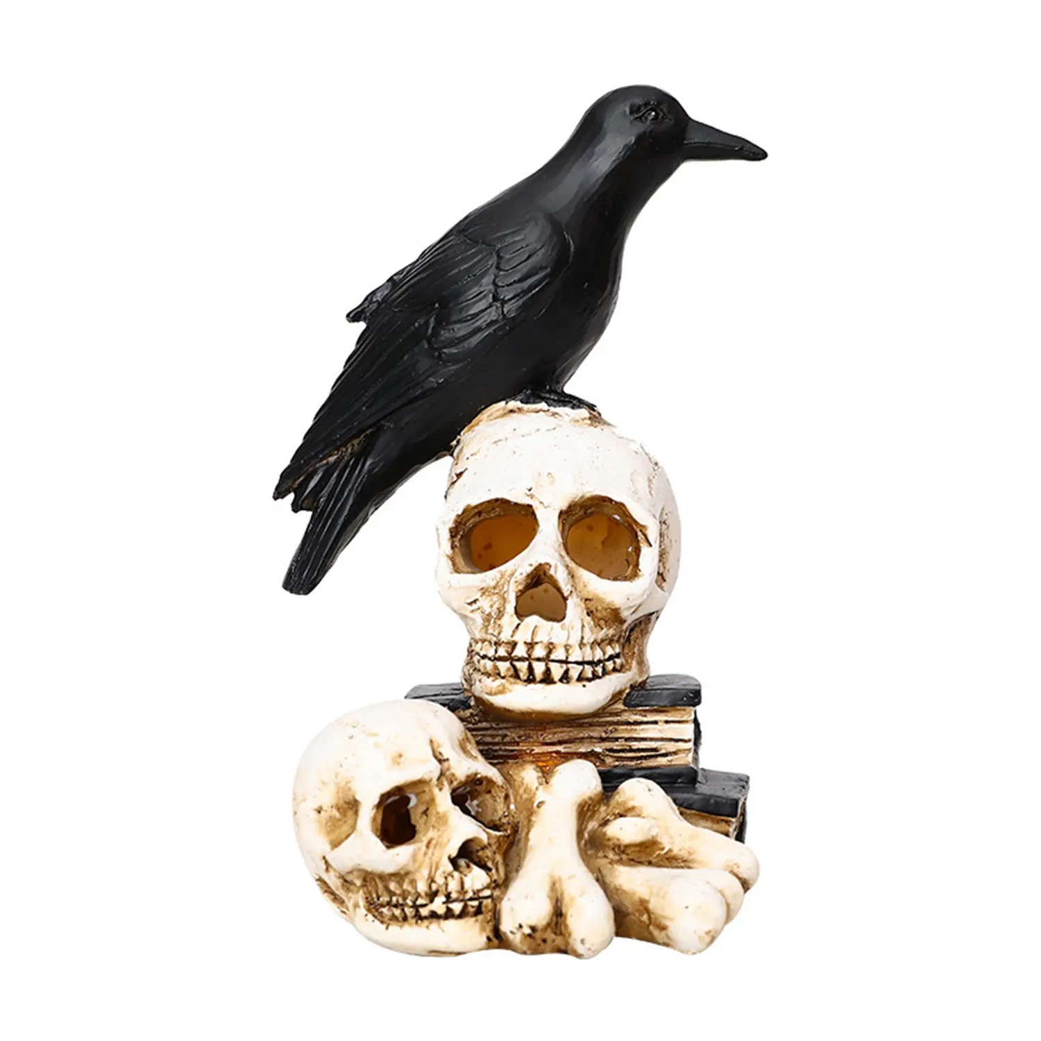 Accessoires de robe de vacances Halloween bar effrayant maison hantée évasion décoration ornements lanterne en forme de corbeau