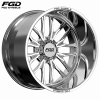 Jantes en alliage multi-rayons FGD Luxury 8x170 8x180 8x6.5 forgées 20 22 24 pouces pour Chevy Silverado RAM 2500 3500 Ford F250 F350