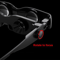 Gafas binoculares manos libres para pesca, observación de aves, deportes, conciertos, teatro, ópera, gafas de ópera manos libres