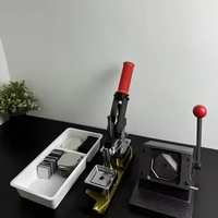 Kit de Machine Manuelle à Aimants Carrés en Métal pour Réfrigérateur, Modèle 2025, Vente Chaude