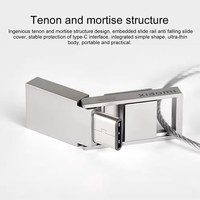 El más nuevo Original Xiao mi 128GB USB Flash Drive 3,2 Tipo C Interfaz dual Teléfono móvil Pequeño Metal U Disco