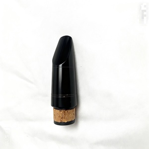 Boquilla de Clarinete de Goma Dura, Accesorio Profesional para Instrumentos de Viento, Caña de Clarinete Negra - Product Image 5