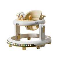 Marche-bébé pliable multifonctionnel 4 en 1 en gros, provenant d'une usine chinoise, marche-bébé d'apprentissage avec jouets pour enfants