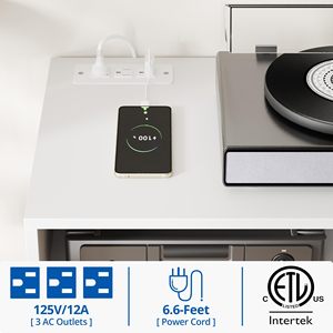 Centre de divertissement moderne du milieu du siècle avec meuble de rangement TV Media <span class=keywords><strong>Console</strong></span> pour salon chambre - Product Image 4